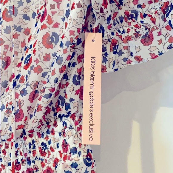 Floral Print AQUA Dress - NWT - Picture 3 of 7